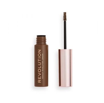 Makeup Revolution – Brow Gel  żel do brwi Medium Brown (6 ml)
