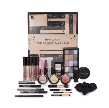 Makeup Revolution Advent Calendar 2020 – Kalendarz Adwentowy – zestaw prezentowy z kosmetykami do makijażu (1 szt.)