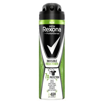 Rexona – Antyperspirant w sprayu Invisible Fresh Power, 150 ml