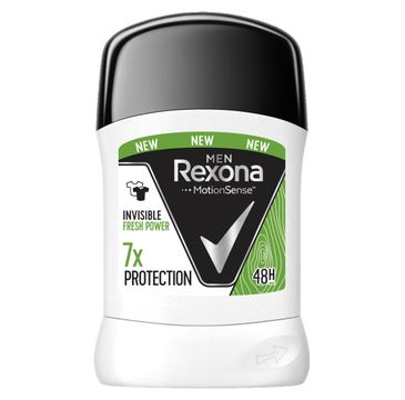 Rexona – Invisible fresh power antyperspirant w sztyfcie dla mężczyzn (50 ml)