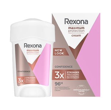 Rexona Maximum Protection Confidence bloker potu w kremowym sztyfcie dla kobiet (45 ml)