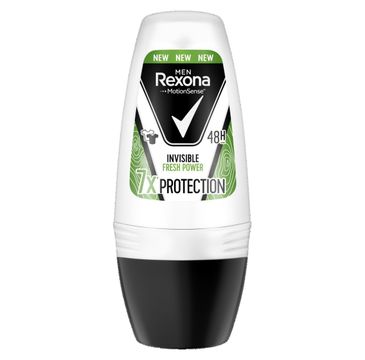 Rexona – Men dezodorant roll-on Invisible Fresh Power (50 ml)