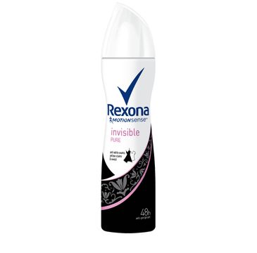 Rexona Motion Invisible Pure Woman dezodorant w sprayu dla kobiet 150 ml
