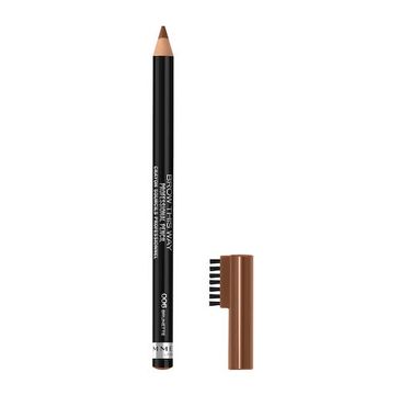 Rimmel Brow This Way Professional kredka do brwi ze szczoteczką 006 Brunette