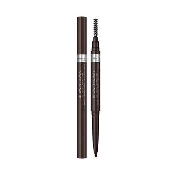 Rimmel – Brow This Way Brow kredka do brwi 003 Dark (1 szt.)