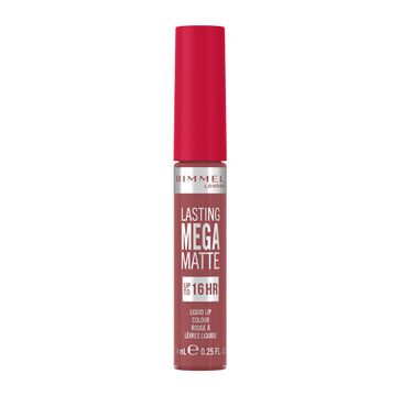 Rimmel Lasting Mega Matte długotrwała matowa pomadka w płynie do ust 210 Rose & Shine (7.4 ml)