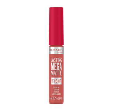 Rimmel Lasting Mega Matte długotrwała matowa pomadka w płynie do ust 600 Coral Sass (7.4 ml)