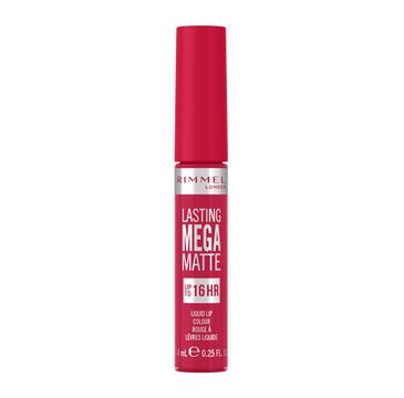 Rimmel Lasting Mega Matte długotrwała matowa pomadka w płynie do ust 910 Fuchsia Flush (7.4 ml)