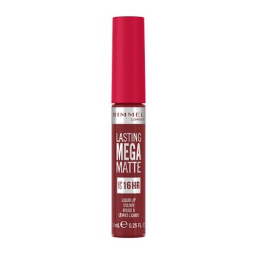 Rimmel Lasting Mega Matte długotrwała matowa pomadka w płynie do ust 930 Ruby Passion (7.4 ml)