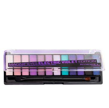 Rimmel Magnif'Eyes Eye Contouring Palette paleta cieni 008 Electric Violet Edition (14.16 g)