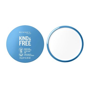 Rimmel Puder prasowany Kind & Free nr 001 translucent (10 g)