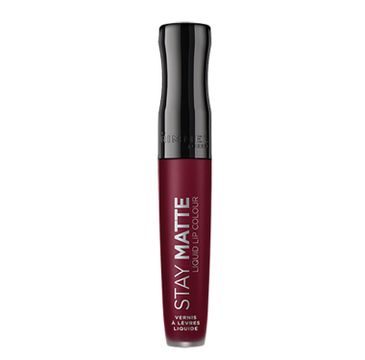 Rimmel Stay Matte Liquid Lip Colour matowa szminka w płynie 810 Plum This Show (5.5 ml)