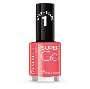 Rimmel Super Gel żelowy lakier do paznokci 032 Coctail Passion 12ml