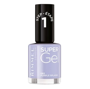 Rimmel Super Gel żelowy lakier do paznokci 082 Purple Splash 12ml