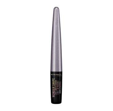 Rimmel Wonder'Swipe metaliczny eyeliner i cień do powiek 2w1 - 001 Slay (1.7 ml)