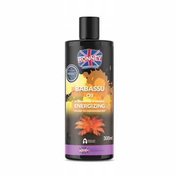 Ronney Babassu Oil Professional Shampoo Energizing energetyzujący szampon do włosów farbowanych (300 ml)
