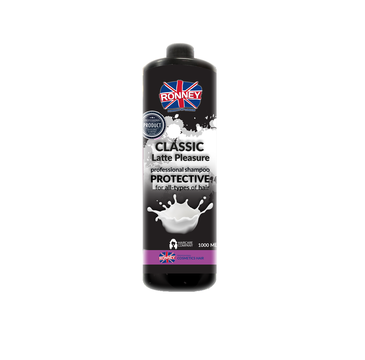 Ronney Classic Latte Pleasure Professional Shampoo ochronny szampon do włosów (1000 ml)