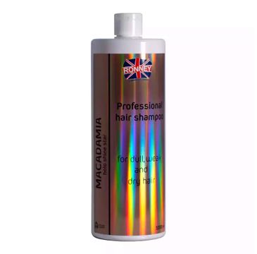 Ronney Macadamia Holo Shine Star Professional Hair Shampoo szampon do włosów suchych 1000ml