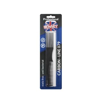 Ronney Professional Carbon Comb Line 079 grzebień do włosów