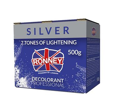 Ronney Professional Decolorant Silver profesjonalny bezpyłowy rozjaśniacz do włosów (500 g)