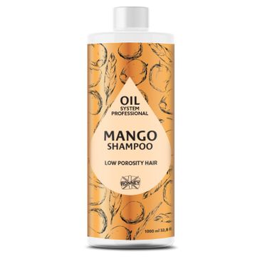 Ronney Professional Oil System Low Porosity Hair szampon do włosów niskoporowatych Mango 1000ml