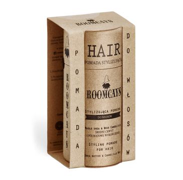 Roomcays Stylizująca pomada do włosów Masło Shea & Wosk Candelilla (65 ml)