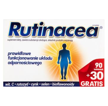 Rutinacea Complete suplement diety wspierający układ odpornościowy 120 tabletek