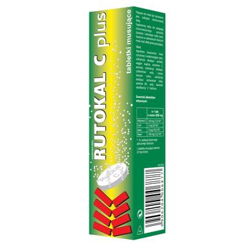 Rutokal C Plus suplement diety (20 tabletek musujących)