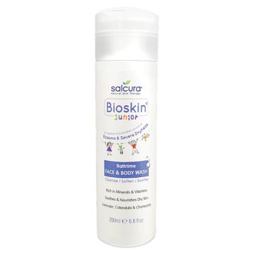 Salcura Bioskin Junior Face & Body Wash płyn do mycia twarzy i ciała dla dzieci (200 ml)