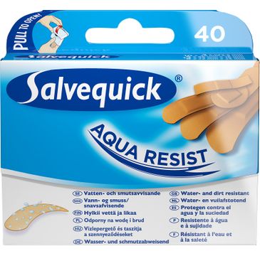 Salvequick plastry Aqua Resist Wodoodporne 1 op. - 40 szt.