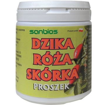 Sanbios Dzika Róża Skórka proszek suplement diety 200g