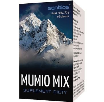 Sanbios Mumio Mix suplement diety 60 tabletek