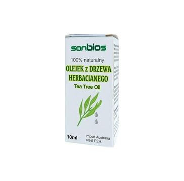 Sanbios Olejek z Drzewa Herbacianego 100% naturalny (10 ml)
