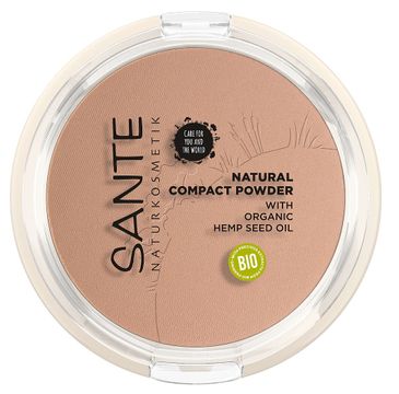 Sante Natural Compact Powder naturalny puder prasowany 02 Neutral Beige 9g