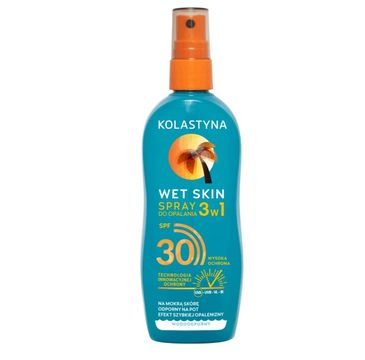 Kolastyna – Wet Skin spray do opalania 3w1 SPF30 (150 ml)