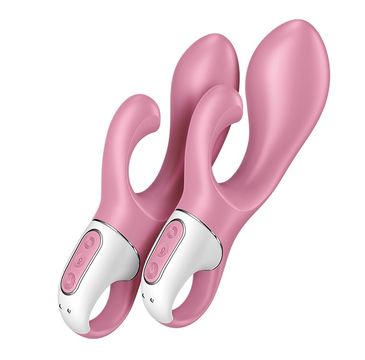 Satisfyer Air Pump Bunny 2 wibrator typu króliczek Pink