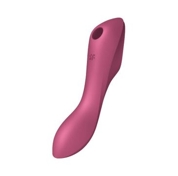 Satisfyer Curvy Trinity 3 stymulator łechtaczki z wibracjami Red