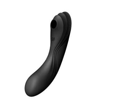 Satisfyer Curvy Trinity 4 stymulator łechtaczki z wibracjami Black