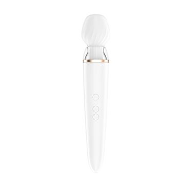 Satisfyer Double Wand-er wibrator różdżka White