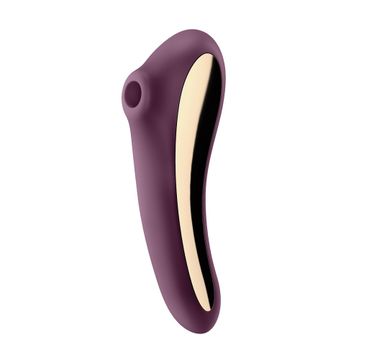 Satisfyer Dual Kiss stymulator łechtaczki i punktu G Wine Red