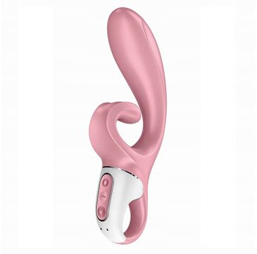 Satisfyer Hug Me wibrator typu króliczek Pink/White