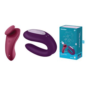 Satisfyer Partner Box 1 zestaw Sexy Secret Panty Vibrator + Double Joy Partner Vibrator