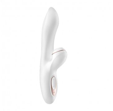 Satisfyer Pro + G-Spot Rabbit wodoodporny wibrator-stymulator łechtaczkowy Królik (1 szt.)