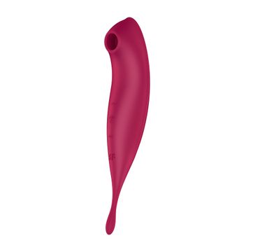 Satisfyer Twirling Pro+ wibrator pulsujący Dark Red