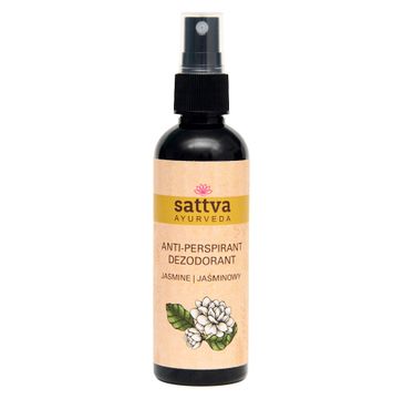 Sattva Ayurveda Anti-Perspirant naturalny antyperspirant w spray'u Jaśminowy 80ml