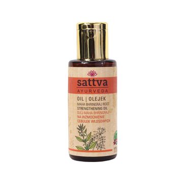 Sattva Ayurveda Maha Bhringraj Strengthening Oil olejek na wzmocnienie cebulek włosowych (100 ml)