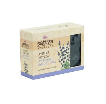 Sattva – Body Soap indyjskie mydło glicerynowe Lavender (125 g)