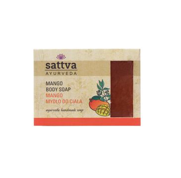 Sattva Body Soap indyjskie mydło glicerynowe Mango 125g