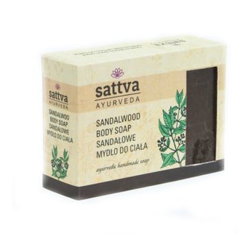 Sattva Body Soap indyjskie mydło glicerynowe Sandalwood (125 g)