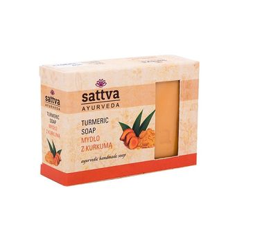 Sattva – Soap indyjskie mydło glicerynowe Turmeric (125 g)
